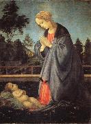 Filippino Lippi The Adoration of the Child china oil painting reproduction